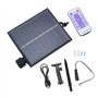 Tudin Boîte de contrôle de guirlande lumineuse solaire, 8 modes d'éclairage intégrés, panneau de commande automatique de guirlan
