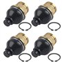 Artic Cat 0405-483 Lot de 4 joints à rotule de rechange flexibles pour VTT Arctic Cat 250 300 350 375 400 pour réparation