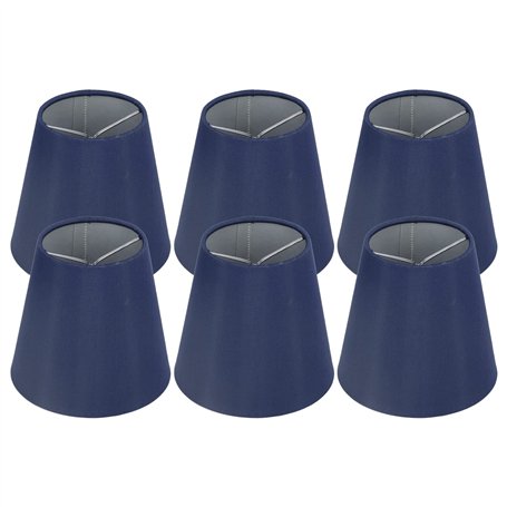 Abat-jour Cylindriques pour Lampes de Table 6 Pièces