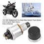 2 Broches 12 V 20 A étanche Antirouille Voiture Bateau Vélo Interrupteur Bouton Poussoir Klaxon Moteur Dé