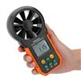 Raguso PM6252A Anémomètre Numérique Compteur de Vitesse du Vent Mesure du Volume D'air Compteur de Mesure du Volume D'air