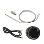 Jauge de Température des Gaz d'échappement Jauge EGT avec Capteur Haute Précision Ajustement Universel 52mm 12V pour Voitures