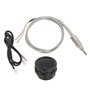 Jauge de Température des Gaz d'échappement Jauge EGT avec Capteur Haute Précision Ajustement Universel 52mm 12V pour Voitures