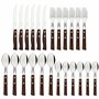 Tramontina - Menagere 24 pcs Tradicional. Inox et bois