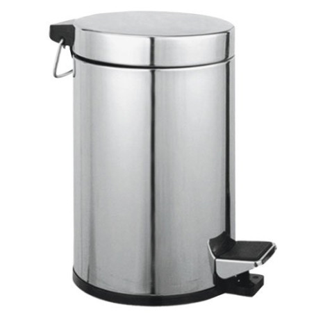 Maurer Poubelle en acier inoxydable 5 L