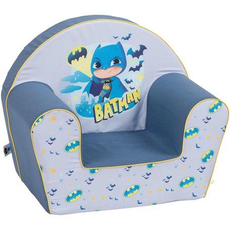 DC Comics Chaise Enfant Batman - Confortable et sûre - Idéale pour Les Chambres et Les Coins Jeux