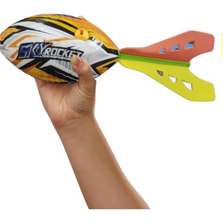 l&j Nerf Vortex Missile Performance Aero Howler Boule en mousse sifflante avec sifflet classique à longue distance Queue pour vo