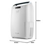 De'Longhi Tasciugo AriaDry Multi Déshumidificateur DEXD216RF, Déshumidificateur Portable avec Filtration à 3 Actions, Fonction S