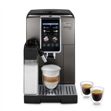 De’Longhi Dinamica Plus ECAM 380.95.TB machine à café Entièrement automatique Machine à café 2-en-1 1