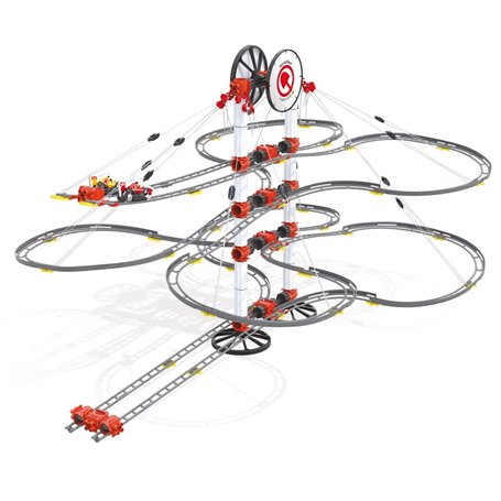 Quercetti - 6663 Skyrail Race Circuit pour Billes - Jeux de Construction