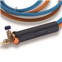 Kemper - Chalumeau Bi-Gaz Oxygène M10 et Gaz Butane Propane Tuyaux 1.5 m Soudo brasure + découpe