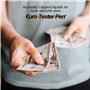 EURO TESTER PEN XL – Stylo détecteur de faux billets, Professionnel, stylo faux billets, détecteur faux billets Le stylo fonctio