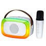 Enceinte avec Microphone Karaoké Trevi Trevi XR 8A01 MINI PARTY Blanc