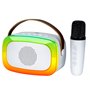 Enceinte avec Microphone Karaoké Trevi Trevi XR 8A01 MINI PARTY Blanc