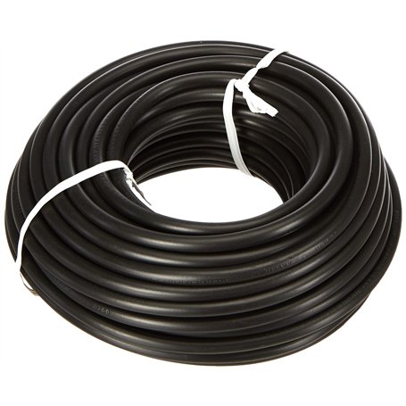 Electraline Câble H05VV-F – 2 x 1 mm – 20 mt – Noir