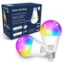 Ampoule LED Intelligente WiFi E27 7W à intensité variable et multicolore