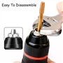 Adaptateur Sds Plus Mandrin autoserrant à fermeture rapide 2-13 mm Mandrin Professionnel Robuste 1/2-20UNF Perceuse Sans Clé de 