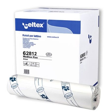 CELTEX - 9 Rouleaux de Drap d’Examen 50x38 - 100% Cellulose