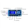 Module de relais de temporisation 5 V 12 V 24 V plage de synchronisation 0.01s-9999min avec écran LCD, prise en charge de l'alim