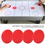 Denkerm Poussoirs de Hockey à air, rondelles de Hockey à Air durables S/ML légères, pour Salle de Jeux pour Tables de Jeux Jeux 