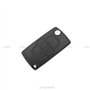 1neiSmartech Coque Coque de clé télécommande 4 Touches de Rechange Compatible pour Voiture Peugeot 807 1007 et Autres modèles cl