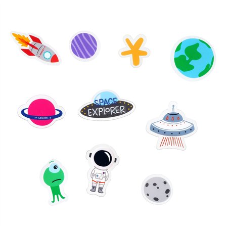 Legami Lot de 30 décorations pour Les Rayons du vélo Bébé – garçon