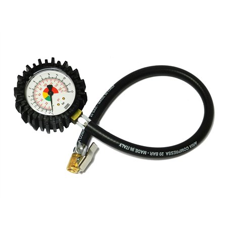 Bamax BX106FM Manomètre semi-professionnel pour test de pression des pneus