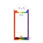 Legami Don't Forget Bloc-notes magnétique 11 x 28 cm Rainbow