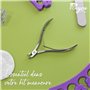 Pince à Cuticules en Acier – LAC FOR YOU: Coupe Cuticule Ongle Professionnelle, Pince a Ongle Manucure Accessoires