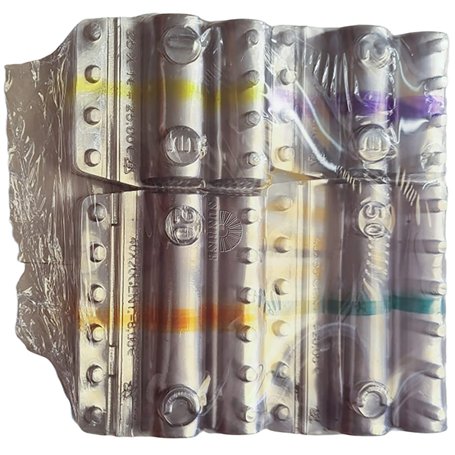 Blister Pour Pièces Conteneurs Porte-monnaie 1 € - 2 € - 50cent et 20cent - Classeur Euro Compte Argent (20 pcs par Coupe) - Kit