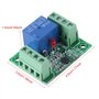 Module de Relais DC 12 V Module de Commande de Relais de commutateur de déclenchement de Circuit bistable à Canal Unique avec Is