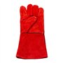 ISSALINE Gants de soudage de cuisine résistants à la chaleur, gants professionnels en cuir résistants à haute température, acces