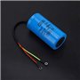 Condensateur CD60 Run avec fil conducteur 250V AC 150uF 50/60Hz pour compresseur d'air de moteur, bleu