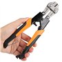 Mini-Bolt Cutter, 8inch Heavy-Cutter Mini-Bolt Cutters Wire Cable Cutter Pliers Shear Cutting Tool, pour Couper Les boulons, la 