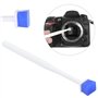 appareil photo numérique sensibilisant la brosse de stylo de nettoyage