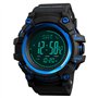 FeiWen Homme Outdoor Militaires Sport Digital LED Plastique Montres Bracelet et Caoutchouc Ruban Multifonctionnel Boussole Podom