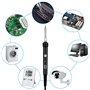Fer a Souder Kit 18 en 1 Kit Tournevis de Précision Fer à Souder 60W Température Réglable 220℃~480℃, Fer a Souder etain avec Int