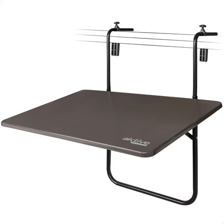 AKTIVE 61034 - Table Pliante Suspendue Multi-Positions pour Balcon