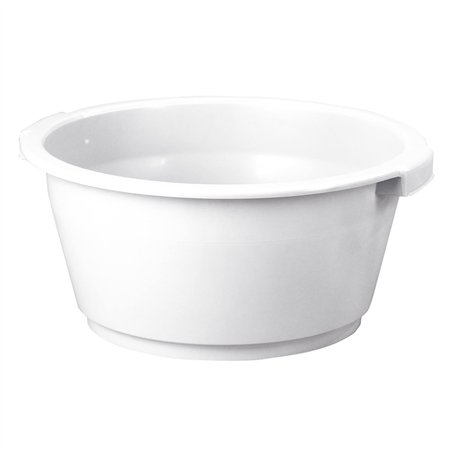 Récipient à déchets en polypropylène Blanc 18 x 38 cm