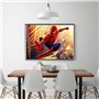 Kit de broderie diamant 5D à réaliser soi-même - Motif Spiderman - 30,5 x 40,6 cm