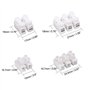 RUNCCI-YUN 60 pcs2P CH2 + 3P CH3 rapide connecteur de fil de câble，CH2 Connecteur Ressort，Bornes de Connexion automatique，Bornie