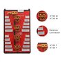 ICQUANZX La Carte de Charge parallèle XT30 XT60 Prend en Charge 4 Batteries 2-8S Lipo Batterie