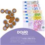 Dohe Educa - Pièces et billets Euro pour enfants (de 1 cent à 500 €) - Jeu éducatif avec faux argent - Matériel scolaire et éduc