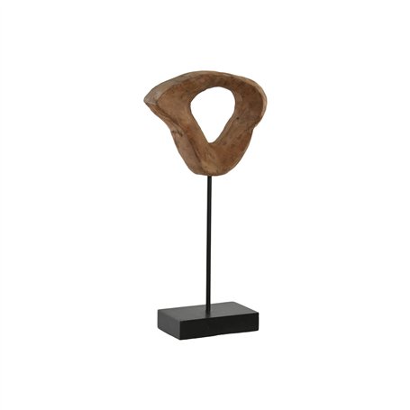 Figurine Décorative Home ESPRIT Marron Noir Moderne 22 X 9 X 44 CM