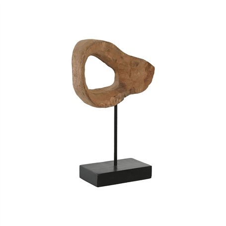 Figurine Décorative Home ESPRIT Marron Noir Moderne 20 x 9 x 34 cm