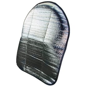 SUMEX Protection Solaire pour Volant de Voiture de diamètres de 37 à 39 cm. Housse Pare-Soleil Anti-Chauffage Pratique.
