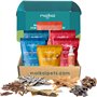 MAIKAI Pets Lot 6 friandises Chien - Coffret Cadeau d'anniversaire pour Chien et Chat - Huile de Saumon pour Chien et Chat (250m
