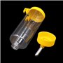 2PCS 500 ML Biberon Hamster Automatique, Plastique Biberon Lapin Nain Biberon Hamster Fuit Pas,pour Hamster, Chat,Chiens (Couleu