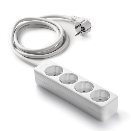 Famatel M258255 Multiprise 4 sorties sans interrupteur