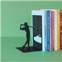Balvi Serre-Livres Backswing Couleur Noir Stand pour Les Livres de bibliothèques avec Un Joueur de go